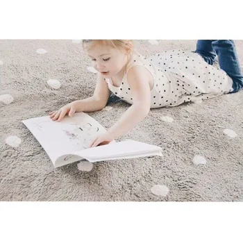 

2020 Living room carpet Personality INS Nordic Round Dot Home Decoration Floor Mat Child Play Mat 120x120cm Dropshipping #0325