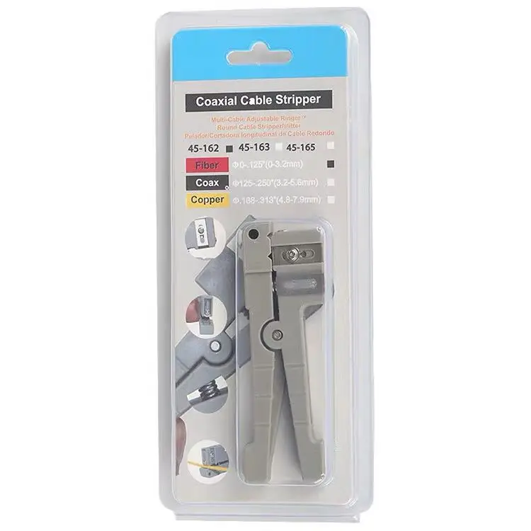 

Ideal 45-162 and 45-163 Fiber Optic Stripper /Optical Fiber Jacket Stripper /Cleaver/Slitter