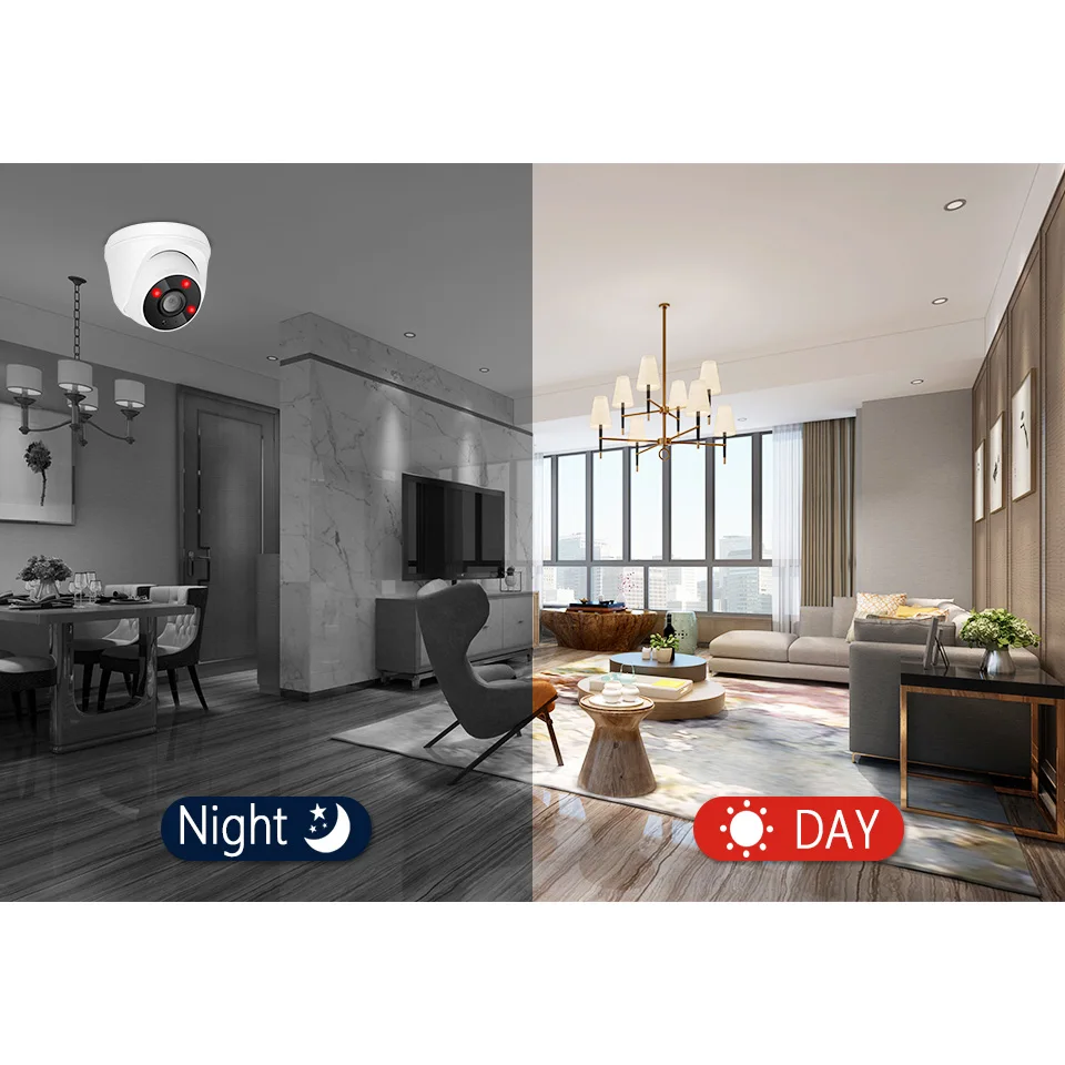  Wifi Security Camera System 1080P HD Wireless 4CH NVR Kit Indoor IP Camera Home Wireless Surveillan