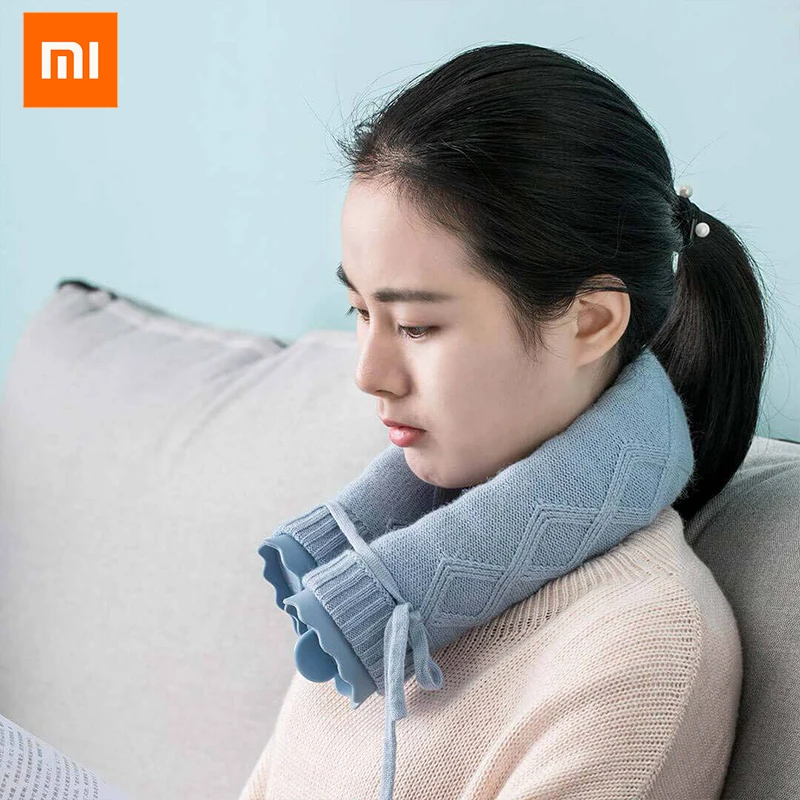 Xiaomi 710 мл u-образный мешок для горячей воды силиконовый бутылочный подогреватель для рук вязаная шапка мягкая тара для воды сохраняет тепло умный дом