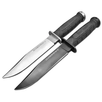 

Mengoing Cold Steel Military Hunting Fixed Blade Knife 58HRC Hardness Kraton Handle Leatherneck Outdoor Tools