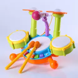 Детские шлепки на барабане для девочек 3-6-12 месяцев Зарядка для маленького мальчика 7 электрическая игрушка 0-1 года Китай большой