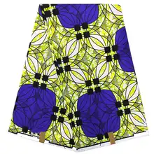 Феникс hitarget Настоящая Африканская вощеная ткань принтом большой круг модный дизайн хлопок настоящий Мягкий воск голландская ткань для платья