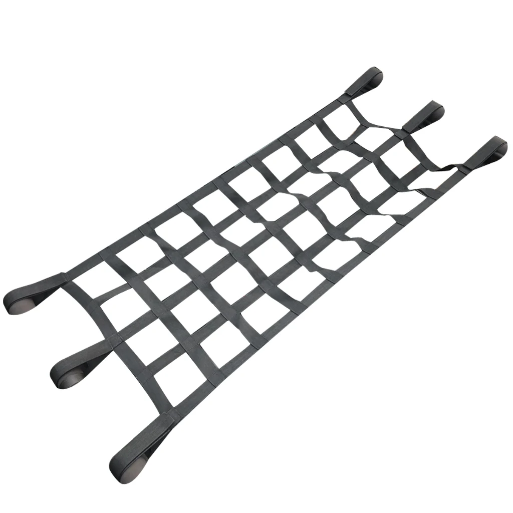 Durable Cargo Net Back Window Roof Net Hammock for Wrangler 97-17