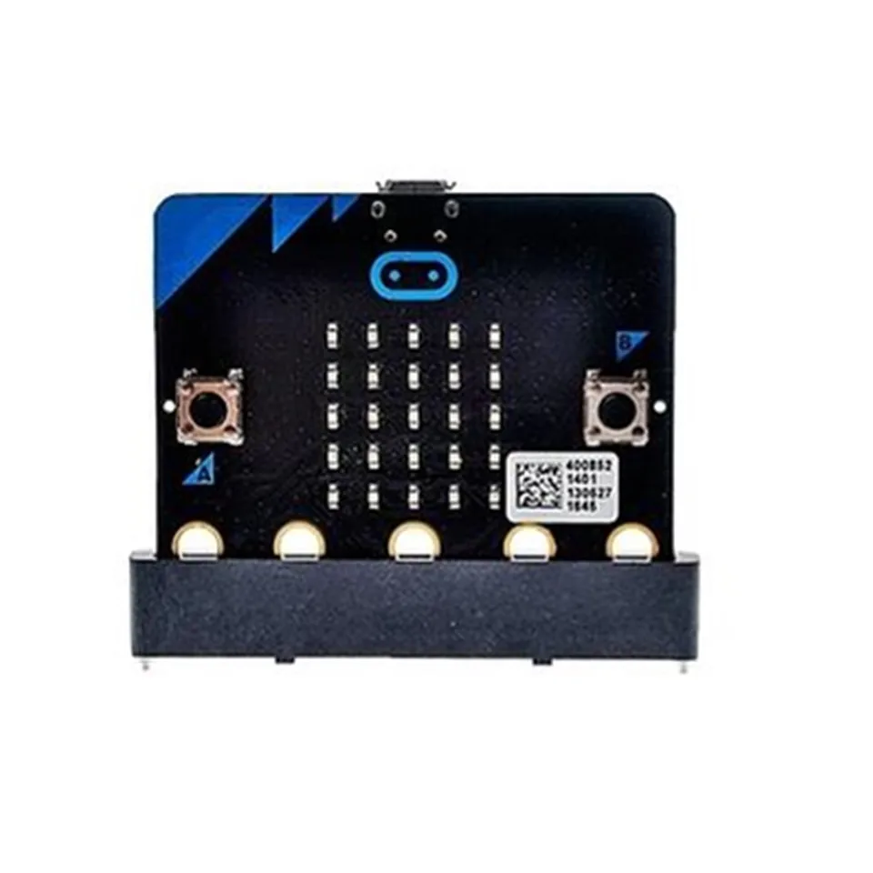 1 шт. MICRO: слот для макетной платы MICRO BIT, вертикальный слот для материнской платы - Цвет: Черный