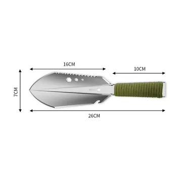 

1PCS Wild Adventure Metal Detector Garden Excavator Tool Accessories Garden Shovel Shovel Rope Storage Bag