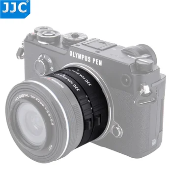 

JJC Automatic Extension Lens Adapter Ring 10mm+16mm Auto Focus Tubes for Olympus/Panasonic Micro 4/3 (Four Thirds) Mount Camera