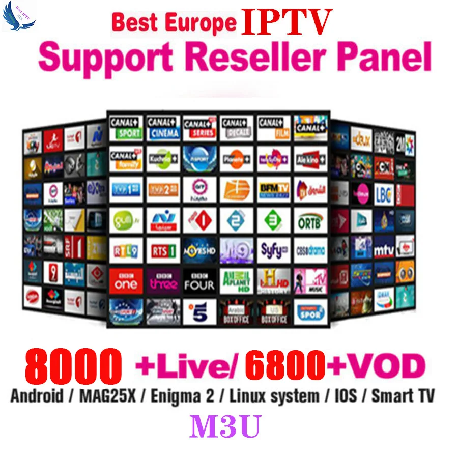 8000 Каналы мир глобальная IP ТВ Европы США, Великобритании, Германии, Италии Nordic латиноамериканских танцев 3/6/12 месяцев подписки для M3U Mag для приставки Android Smart ТВ