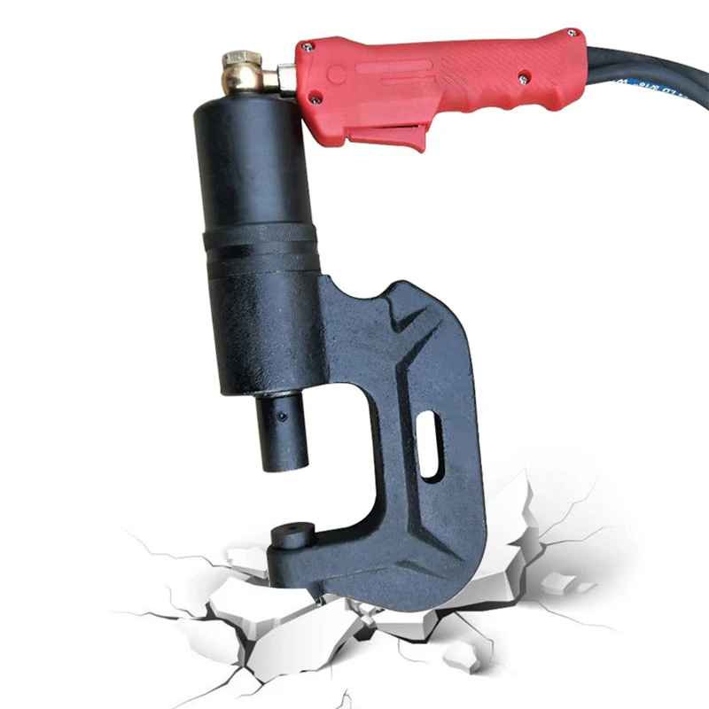 Electric hydraulic duct rivet machine flange angle iron sheet ventilation rivet pliers double-headed electric riveting pliers