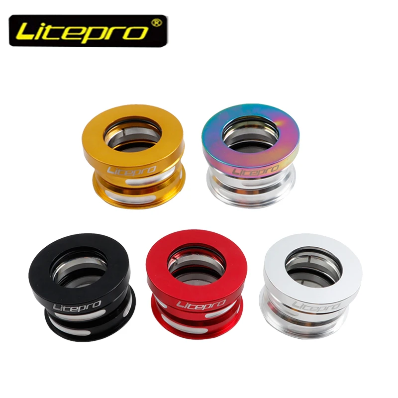 Litepro Folding Bike Headset Steering Column 44mm Steering Series Caps
