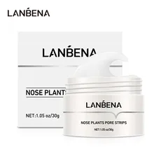 LANBENA, средство для удаления угрей, маска для лица в нос, поры, Полоска, разрывающая, черная маска, пилинг, лечение акне, унисекс, глубокое очищение кожи, уход LANBENA, средство для удаления угрей, маска для лица в нос, поры, Полоска, разрывающая, черная маска, пилинг, лечение акне, унисекс, глубокое очищение кожи, уход