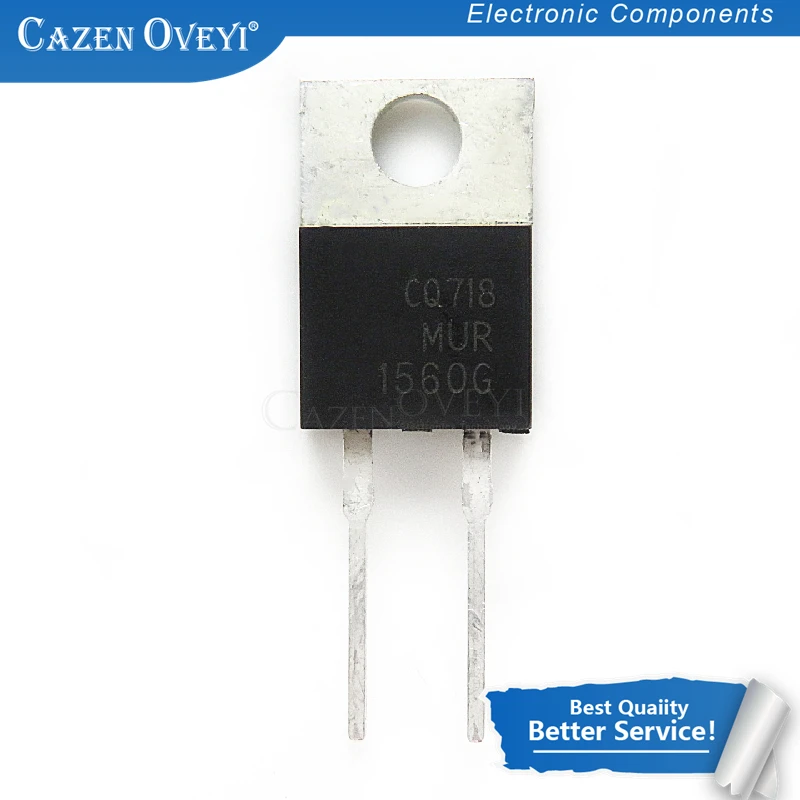 

10 шт./лот MUR1560G TO-220 MUR1560 TO220 MUR1560CT U1560 в наличии