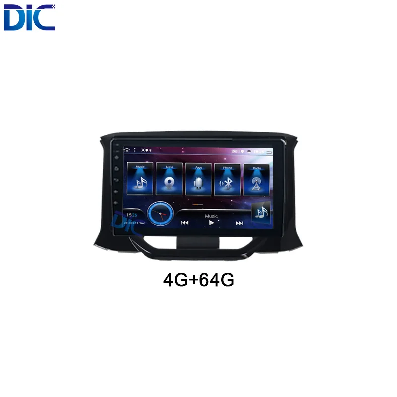Android 9.0 touch screen 1 din HD 4K MP3 carplay bluetooth PX6 multimedia auto radio car navigation GPS player for Lada X ray - Цвет: 4G 64G 9.0