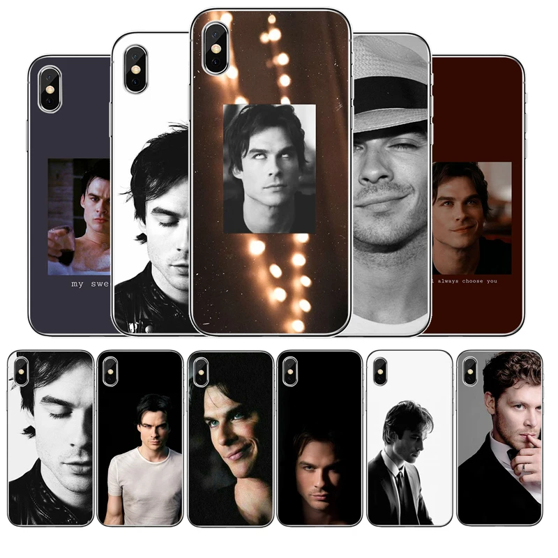 Силиконовый чехол для телефона Ian Somerhalder iphone 12 11Pro Max 11 XR XS X 8 7 6 6S Plus 5 5S SE 2020 |