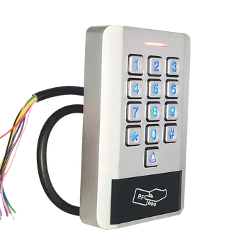 

Waterproof Metal Shell 125khz proximity Card Door Lock Controller Access Control System