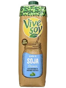 

Vivesoy - Bebida de Soja Natural - 1 L - [set di 4]