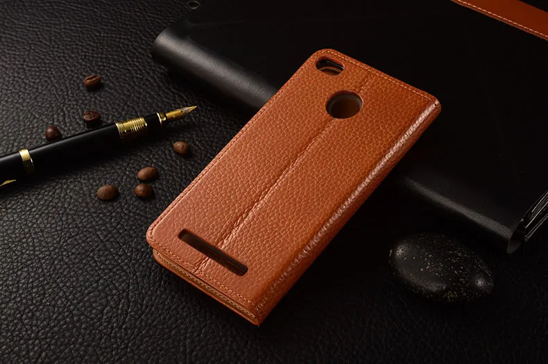 Чехол KEZiHOME из натуральной кожи для xiaomi redmi 3 S, мягкий силиконовый чехол-книжка для xiaomi redmi 3 Pro, чехол
