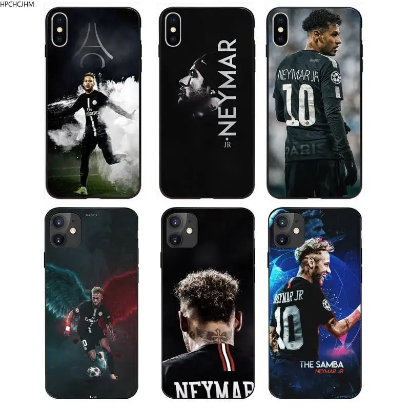 Мягкий чехол для телефона Neymar Jr iPhone 11 Pro X XS Max XR 5 6 6S 7 8 Plus Samsung Galaxy Note 9 10 S8 S9 S10 S20