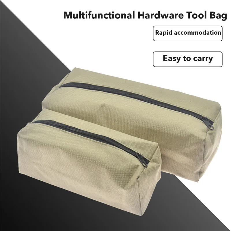 

Portable Tools Storage Bag Zippered Waterproof Travel Tools Bag Multifunctional Hardware Tool Bag for Screwdriver Pliers Knife
