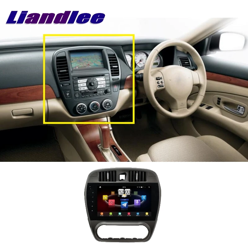 Для Nissan Sylphy Almera 2005~ 2012 LiisLee автомобильный мультимедиа, ТВ DVD gps аудио Hi-Fi Радио Стерео стиль навигация NAVI