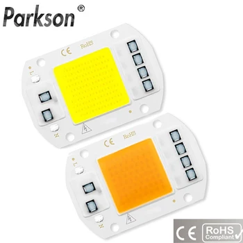 

COB LED Lamp AC 110V 220V 10W 20W 30W 50W Smart IC No Driver Chip COB LED Light Bulb For Spotlight Floodlight LED Bulb Chip