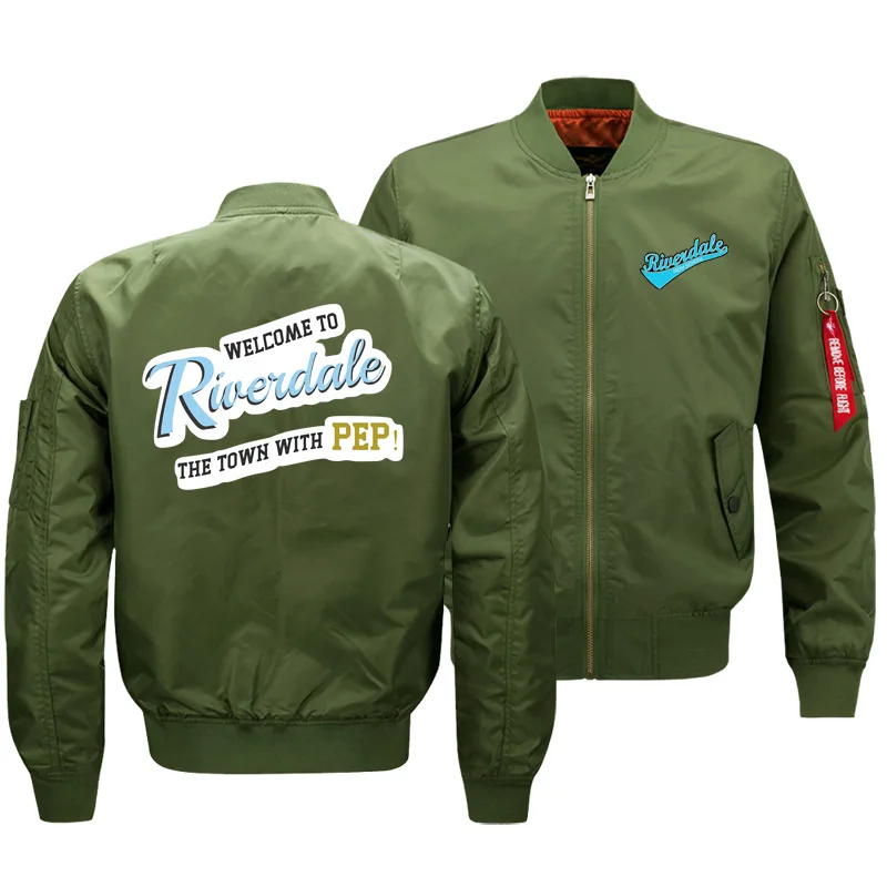 

Welcom to Riverdale Riverdale Jacket Hoodie MEN'S Coat 2018 Autumn New Style Jacket Men's