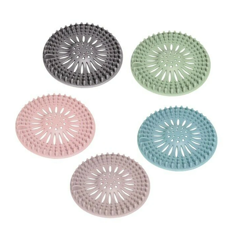 1 set of 6 colors Слив для ванной комнаты, пробка для раковины, фильтр для ванной, чехлы для душа_ WK - Цвет: 1 set of 6 colors