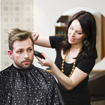 

Hair Cutting Barber Cape Professional Haircut Salon Cape for Men Women