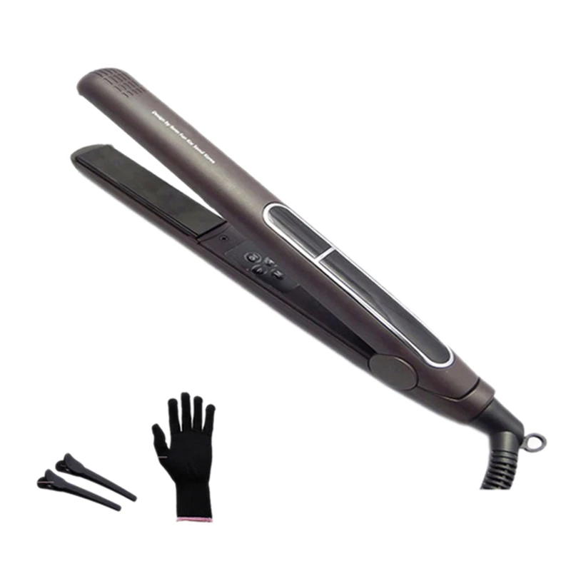 Roll Straight Hair Stick 3D Splint Hair Straightener Ceramic Glaze Straightening Dual-Use Bangs Perm Korean Hair Flat Iron Wide