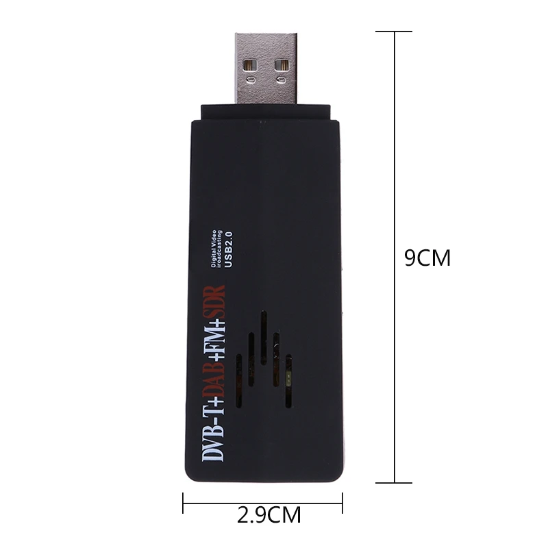 Акция-FM HD ТВ тюнер приемник палка RTL2832U+ USB2.0 цифровой DVB-T SDR+ DAB+ R820T N6L1