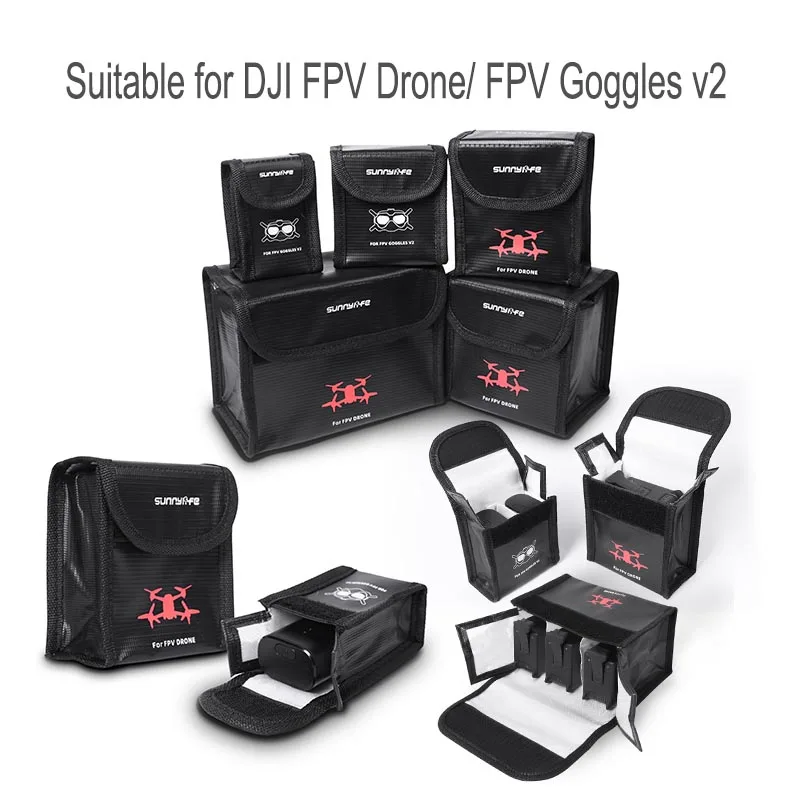 

Защитный чехол для DJI Avata, взрывозащищенный чехол для DJI FPV Goggles v2