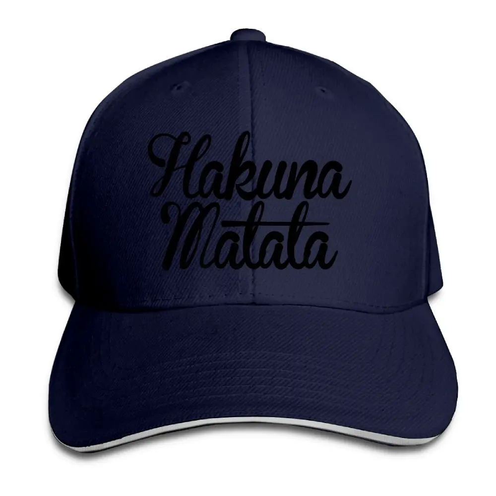 Классическая Кепка Hakuna Matata из хлопка, модная Бейсболка унисекс в стиле хип-хоп