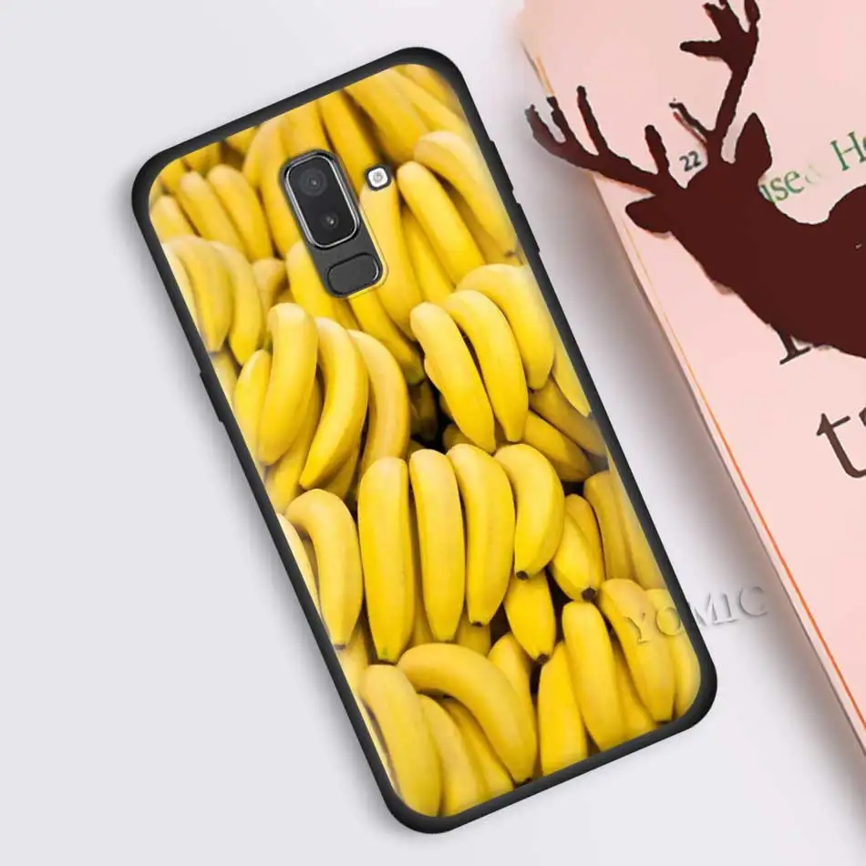 Чехол для samsung Galaxy J8 J6 J4 A6 A7 A8 A9 Plus M10 M20 M30 S M40 силиконовый черный