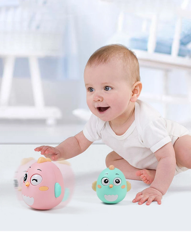 Игрушки неваляшки кольцо колокольчик Roly-Poly для детей Обучающие музыкальные игрушки