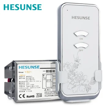 

Y-B21 1 Channel Wireless Remote Control Switch 220V 110V Household Appliances Remote Control