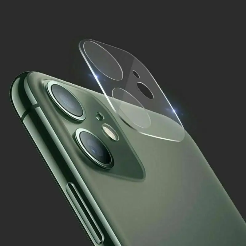 Полностью прозрачная пленка для iPhone 11 полное покрытие задняя камера Защитная