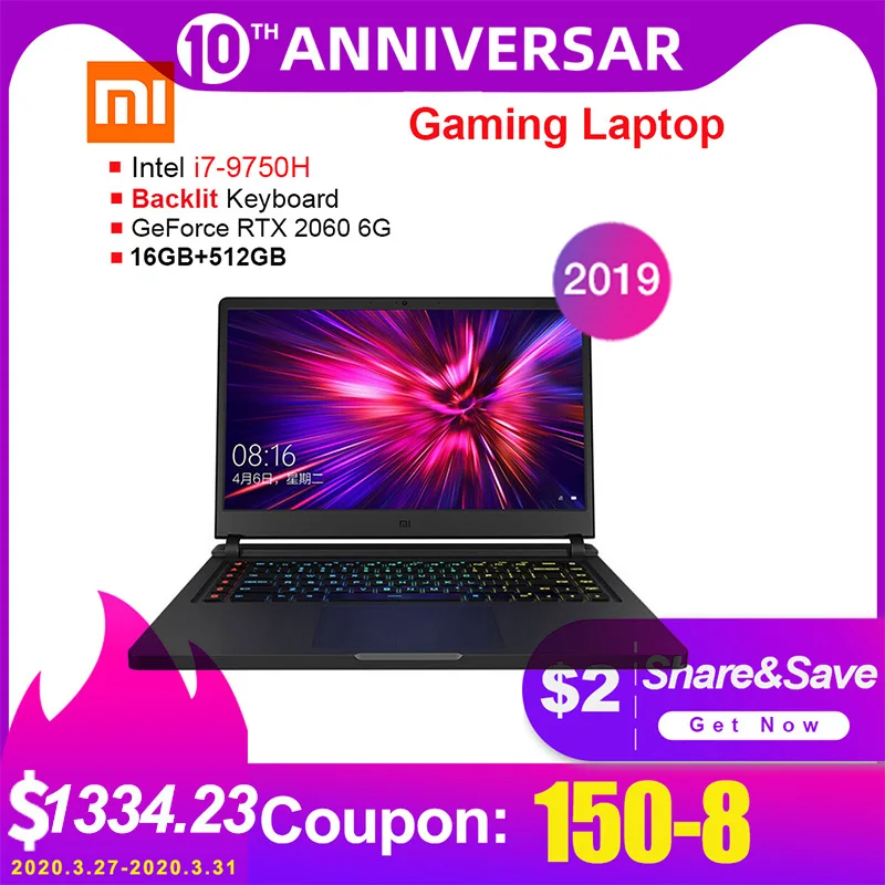 NEW DRIVER: XIAOMI GAMING LAPTOP 2019