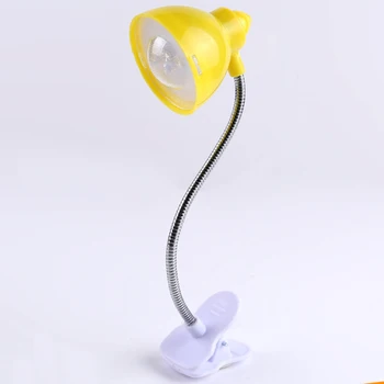 

UV Flexible Bedside Reading Light With Cla Children Eye-caring Night Light Bedroom Desk Lamp
