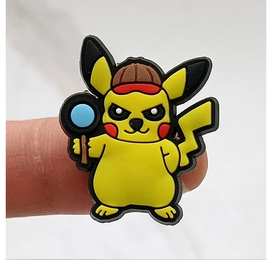 Novelty Design Japan Anime PVC Shoe Charms Sandal Accessories Cartoon Ball Animals Shoe Buckle Decoration Jibz For Croc Charms