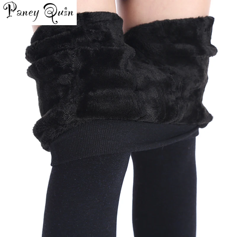 Женские зимние кашемировые леггинсы модные теплые супер эластичные плотные