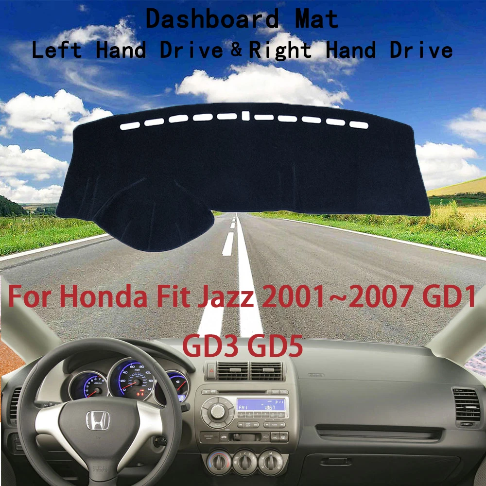 For Honda Fit Jazz 01 07 Gd1 Gd3 Gd5 05 06 Anti Slip Mat Dashboard Cover Pad Sunshade Dashmat Carpet Accessories Aliexpress