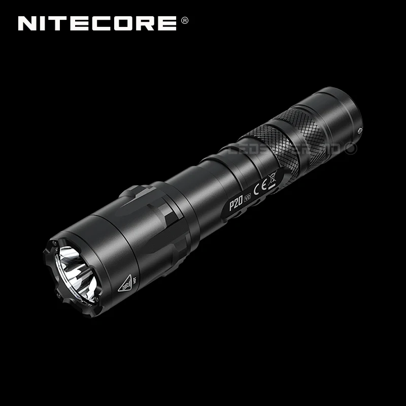 

High Performance NITECORE P20 V2 CREE XP-L2 V6 LED 1100 Lumens 2nd Generation STROBE READY™ Tactical Flashlight