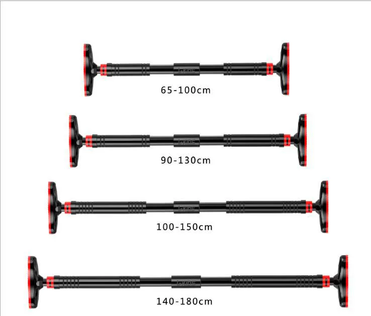 Large Door Horizontal bar Steel Adjustable Training Bars For Home Sport Workout Pull Up Arm Training Sit Up Bar Fitness Equipm
