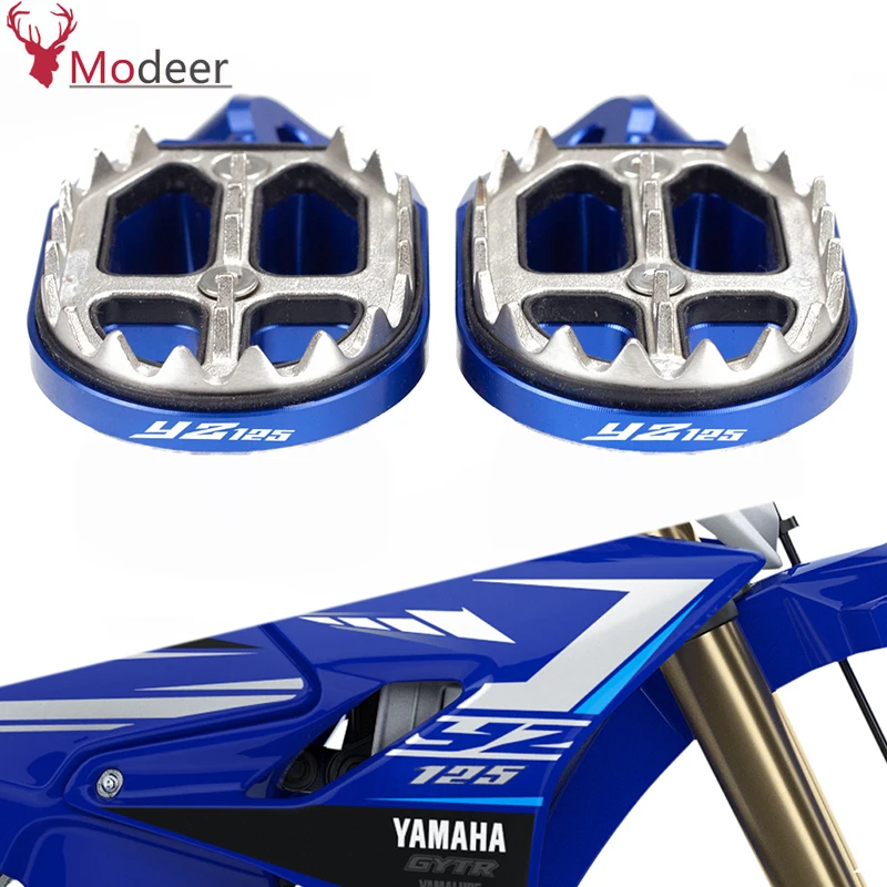Для Yamaha YZ125 YZ 125 Аксессуары для мотоцикла, уличного велосипеда, Задние подножки, педали, опорные подножки, набор педалей