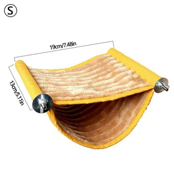 

Hamster Cage Hammock Guinea Pig Sleeping Bed Winter Warm Double layer Hammock Home S55