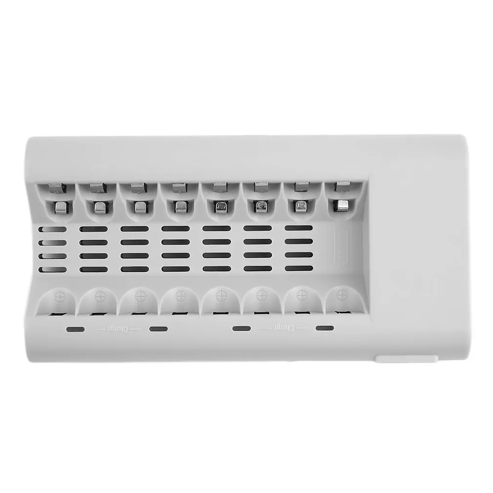ЕС Plug 8 слотов зарядное устройство для AA/AAA Ni-MH/Ni-Cd аккумуляторные батареи