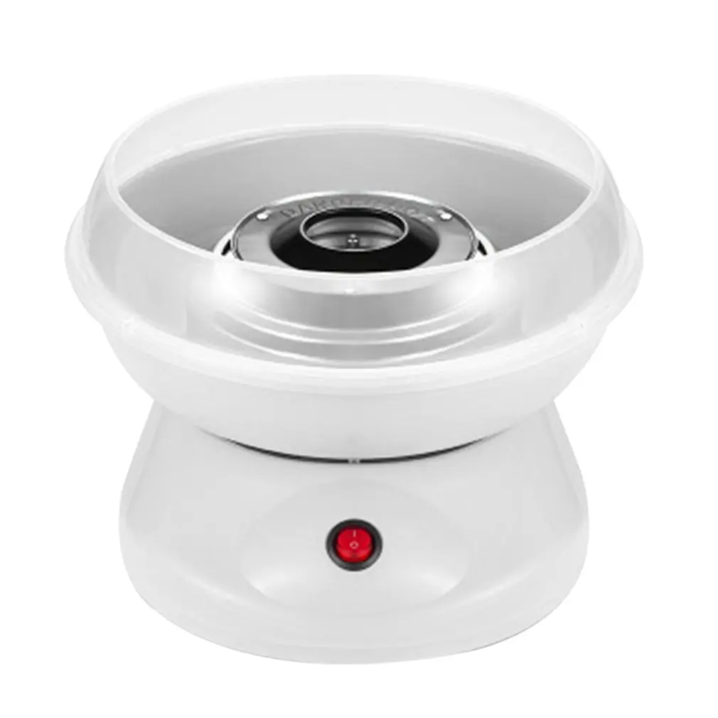 

Children's Household Mini Electric Cotton Candy Maker Machine DIY Sugar Machine Children Birthday Gifts EU Plug Pink White Color