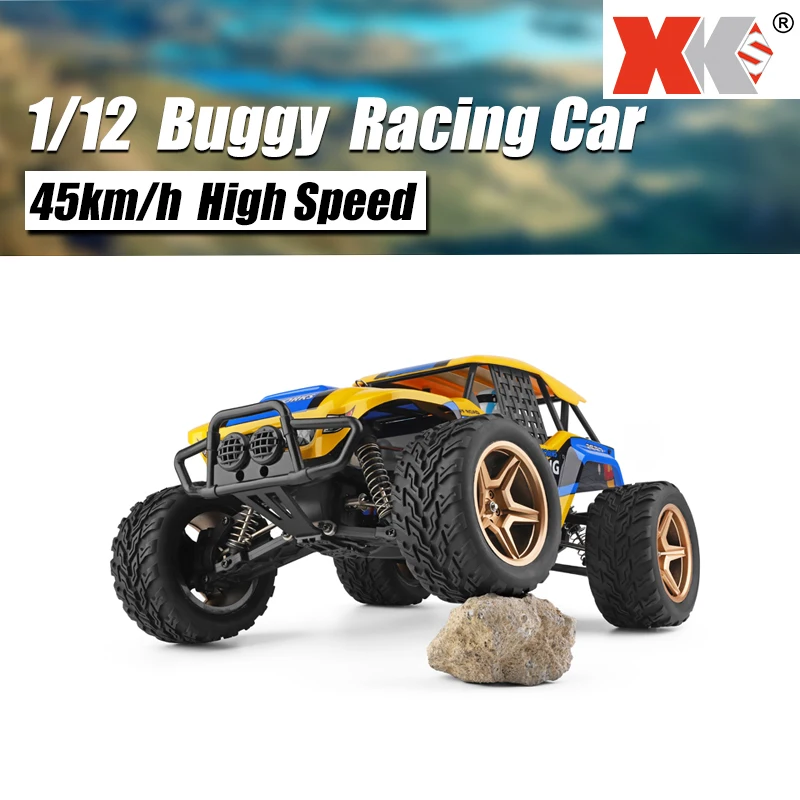 Wltoys 1/12 45 км/ч 4WD высокоскоростной р/у автомобиль для дрифта RC багги для пустыни электрический спортивный автомобиль 12402-A дистанционное управление детские игрушки