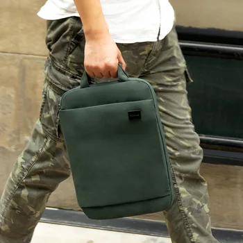 

Large-capacity USB notebook Apple liner bag men and women business laptop bag Ameka slapwind 13.3 inch briefcase hot sale Men