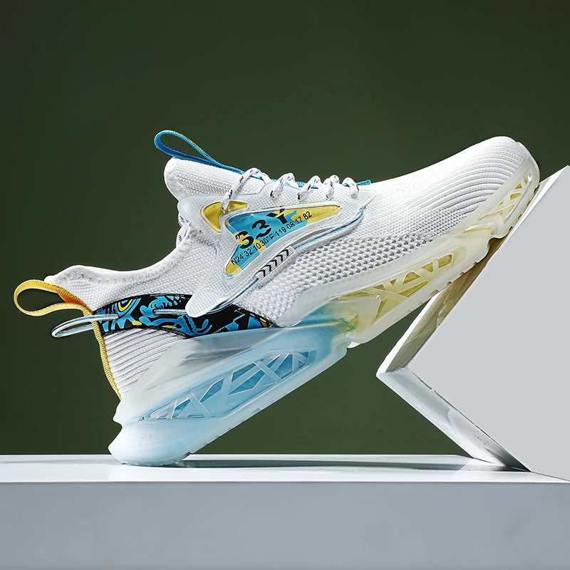 

Classic Casual Sneakers Summer Breathable Running Shoes Men Graffiti Sports Shoes Fashion Mesh Walking Jogging Shoes Zapatillas